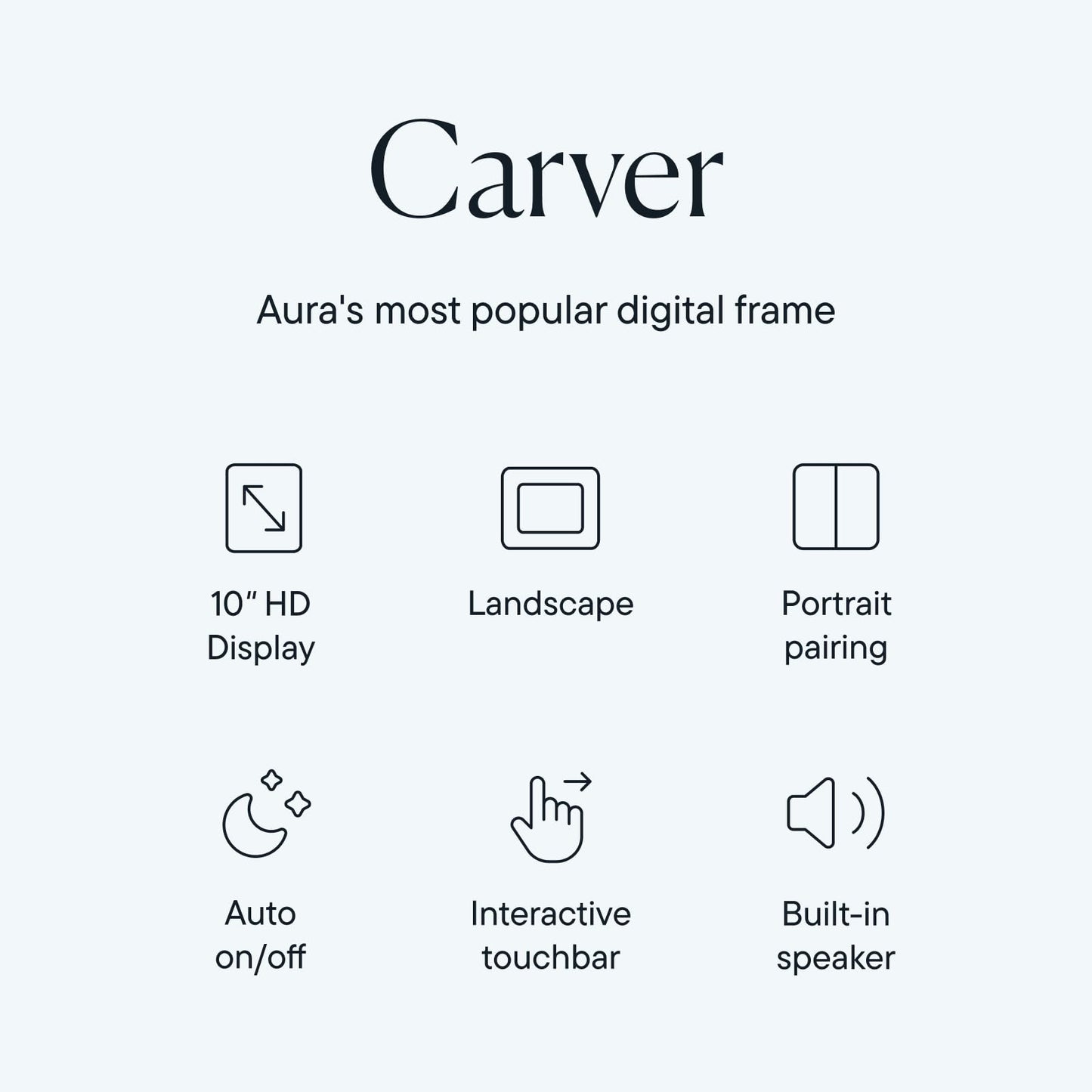 Aura Carver Digital Frame