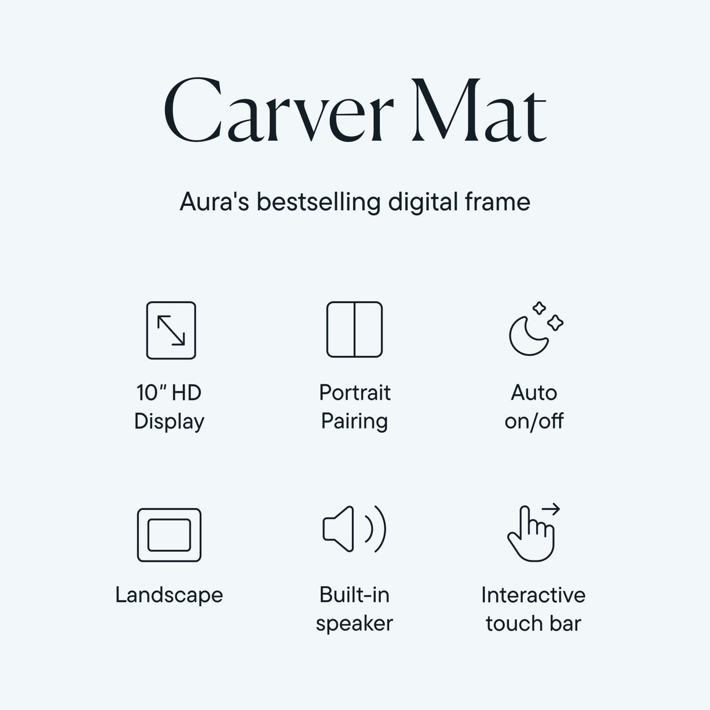Aura Carver Digital Frame
