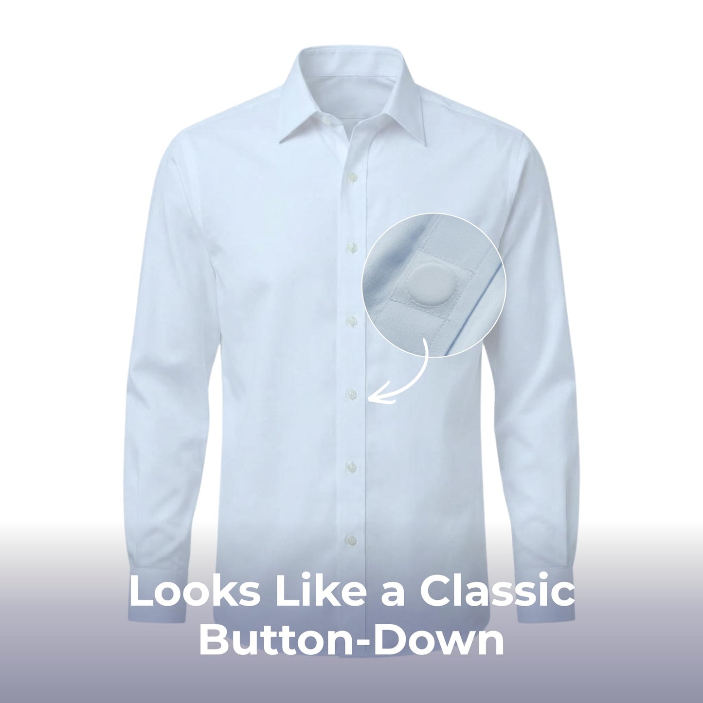 MagnaReady Magnetic Button-Down Shirt