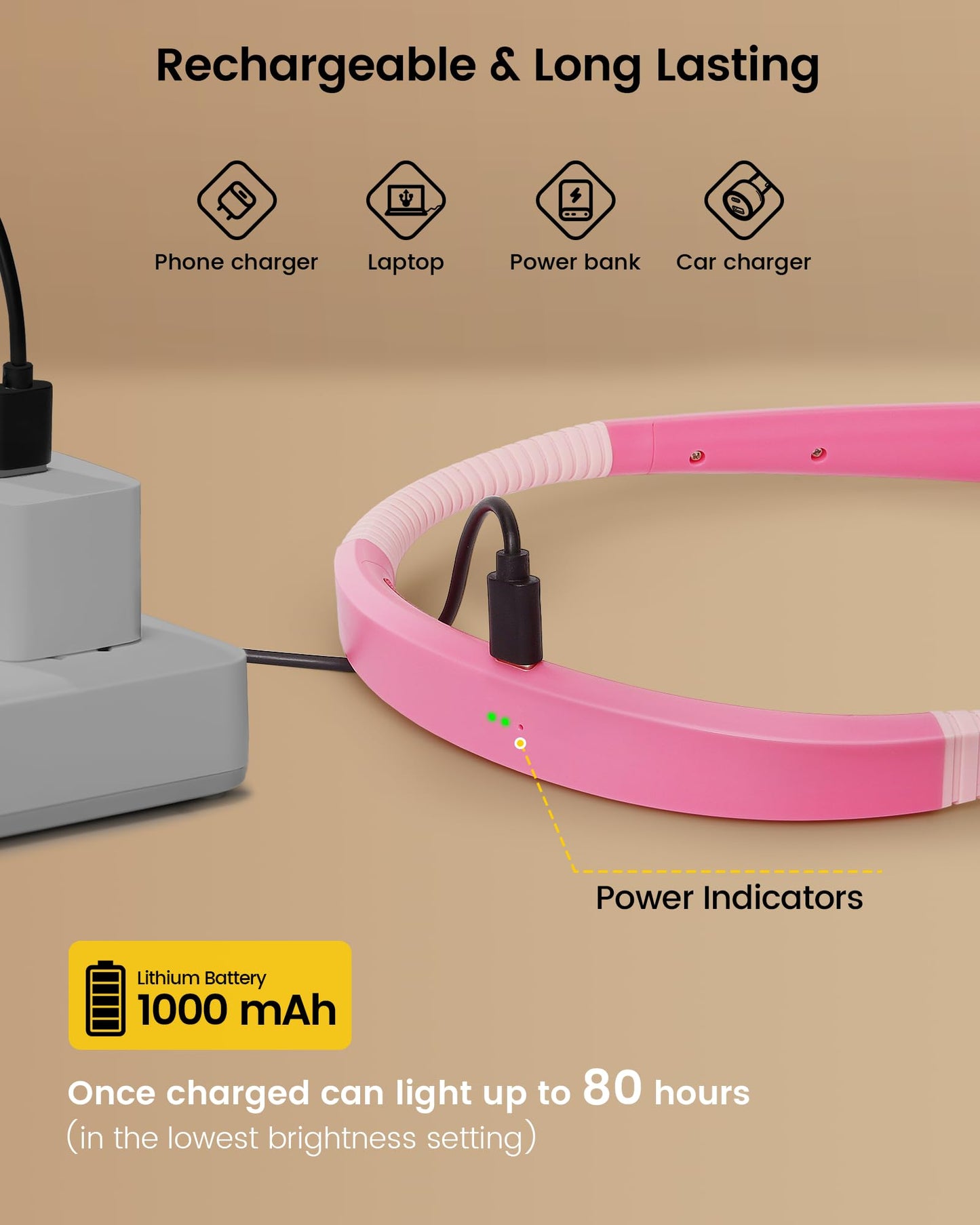 Glocusent Neck Reading Light