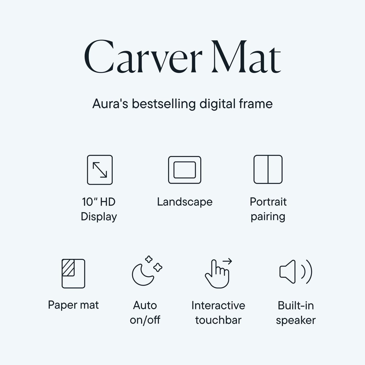 Aura Carver Digital Frame