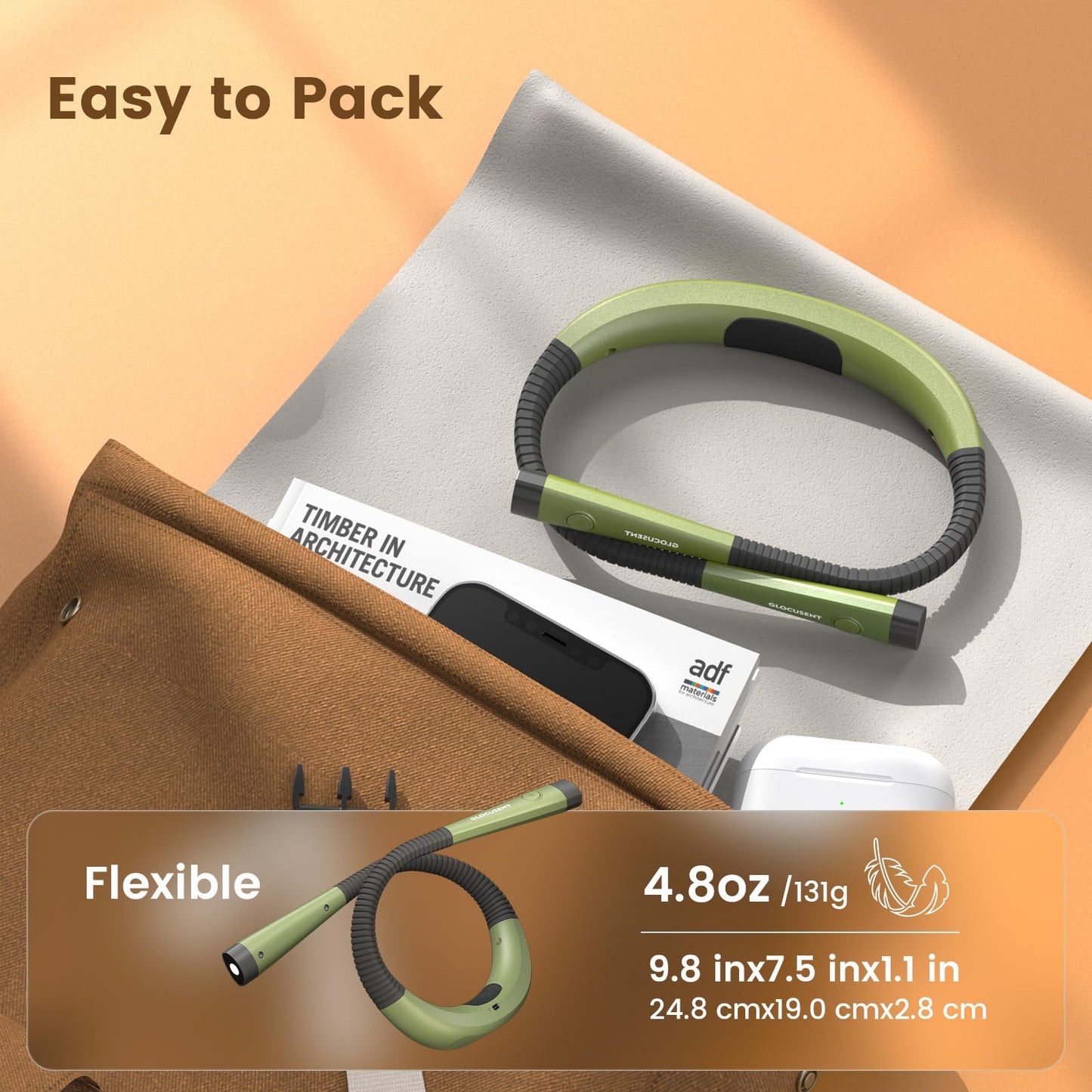 Glocusent Neck Reading Light