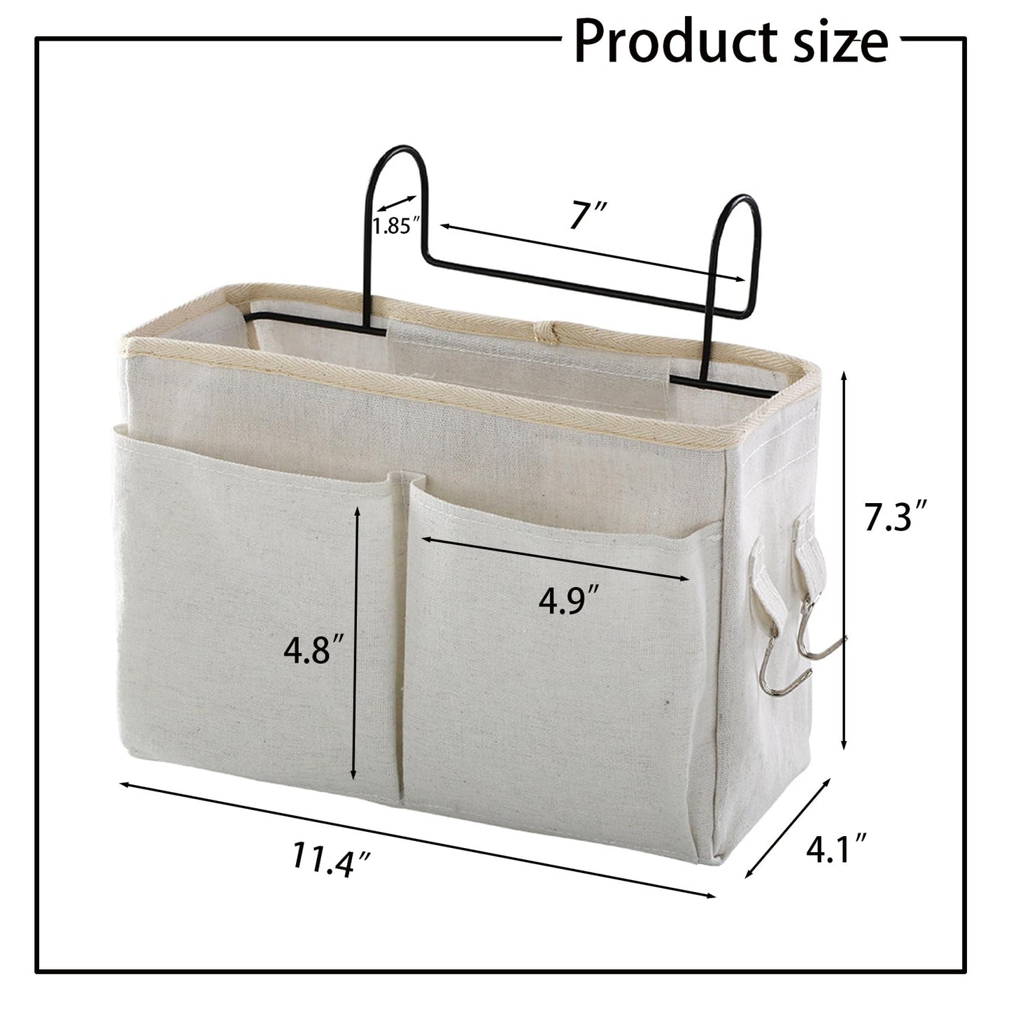 Bedside Caddy Organizer