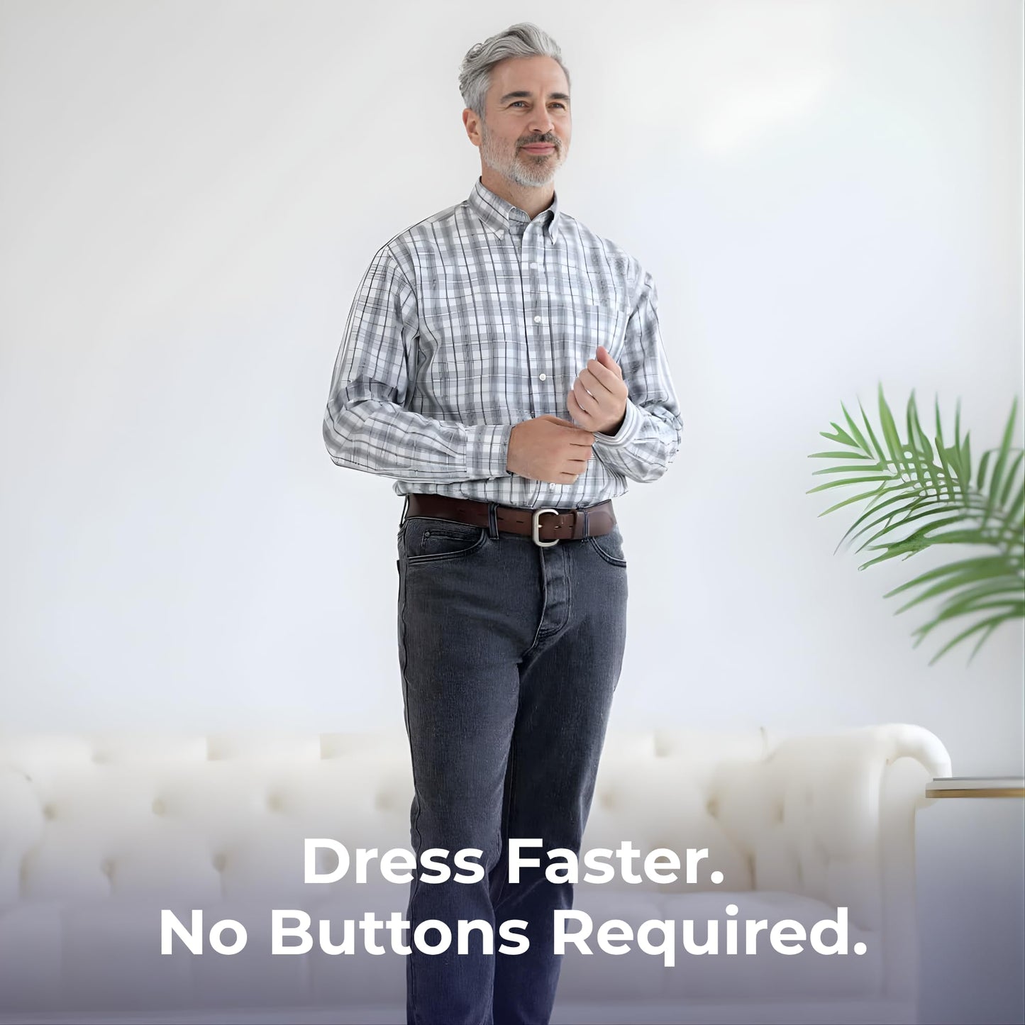 MagnaReady Magnetic Button-Down Shirt