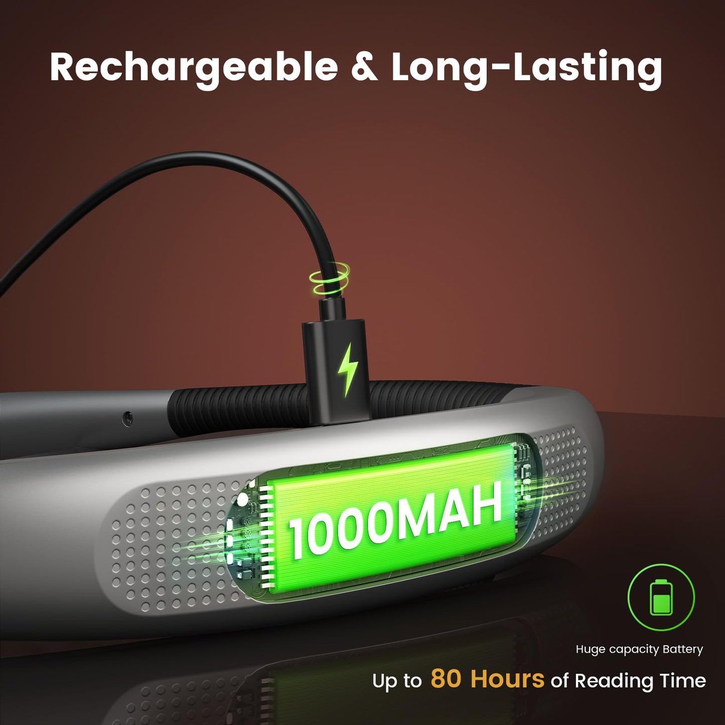 Glocusent Neck Reading Light