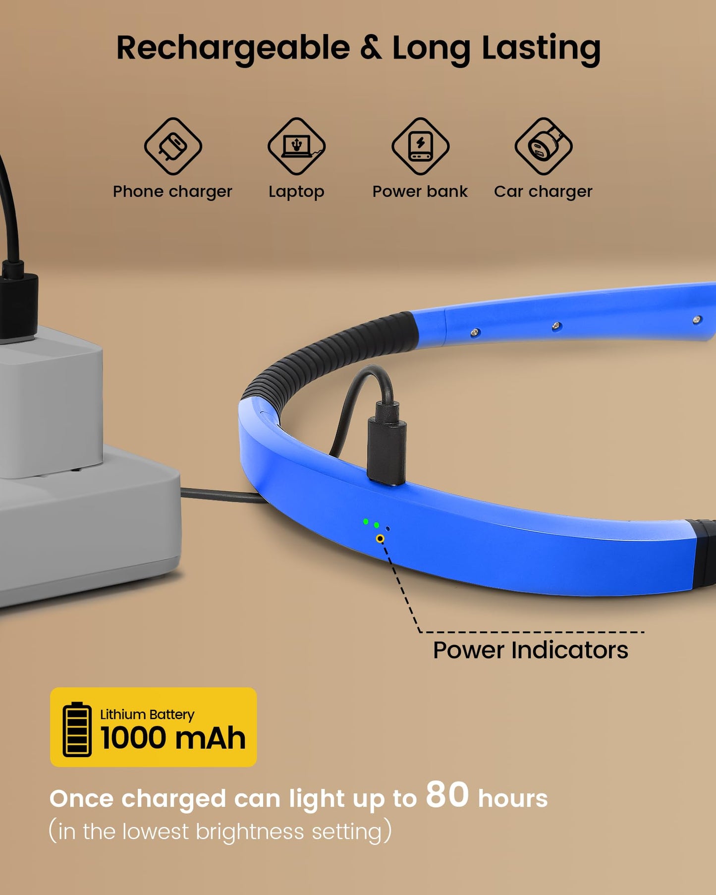 Glocusent Neck Reading Light