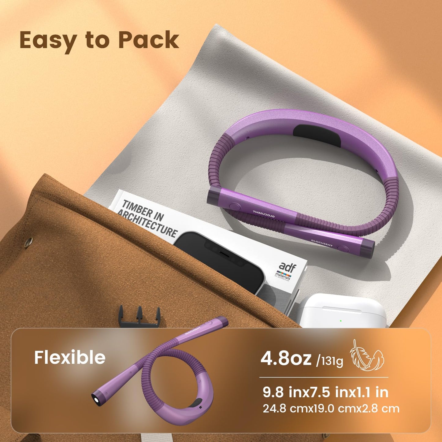 Glocusent Neck Reading Light