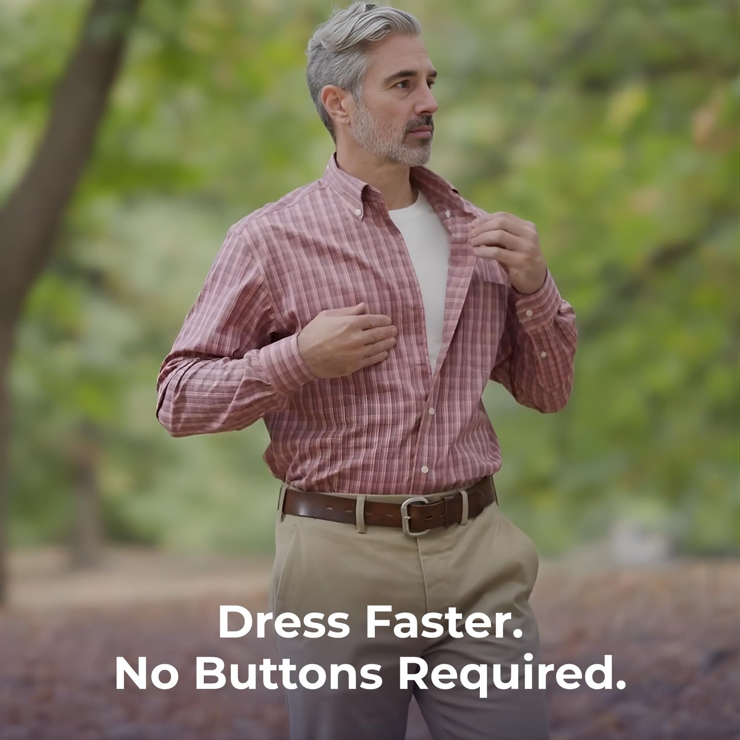 MagnaReady Magnetic Button-Down Shirt