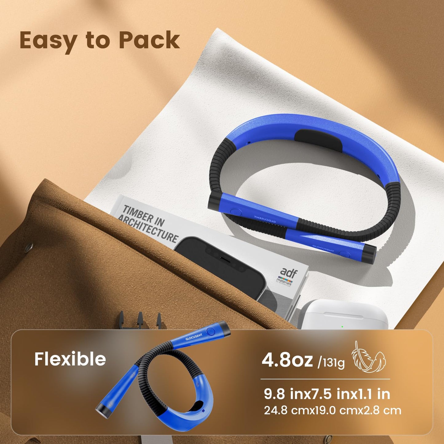 Glocusent Neck Reading Light