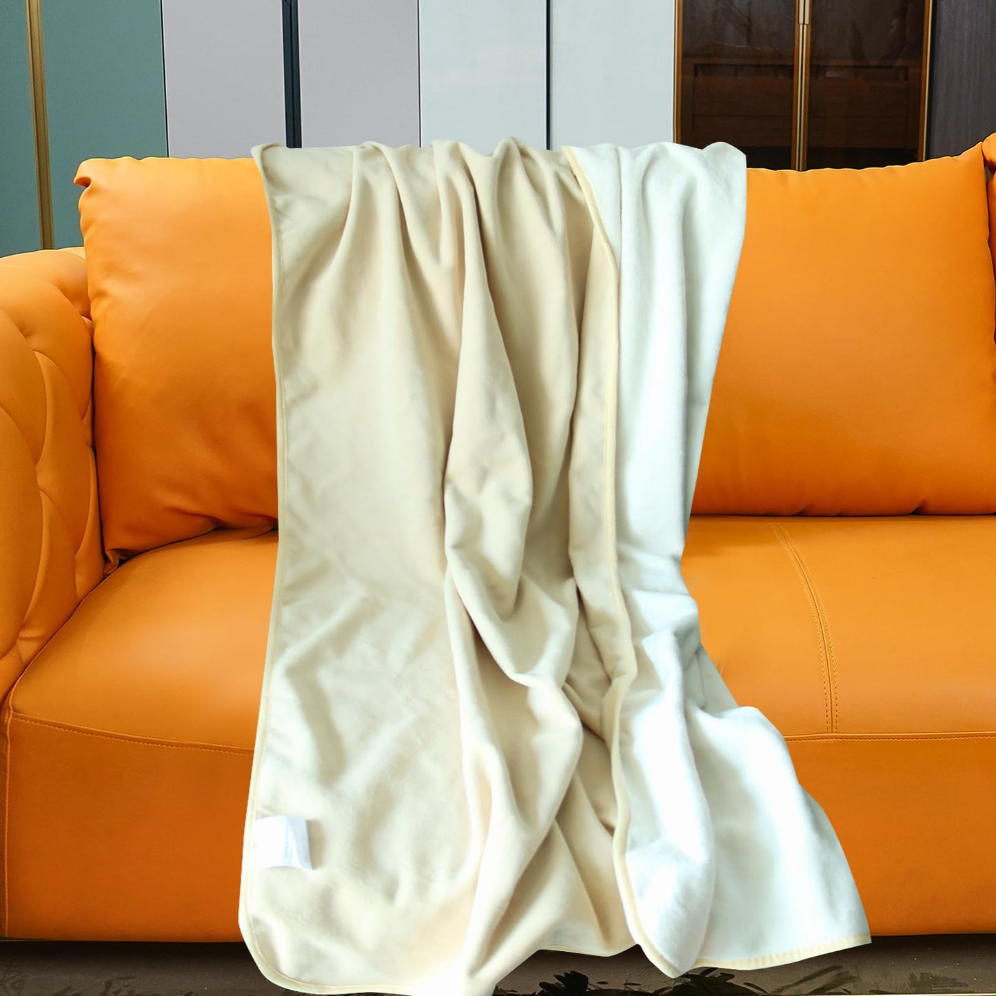 Reversible Waterproof Throw Blanket
