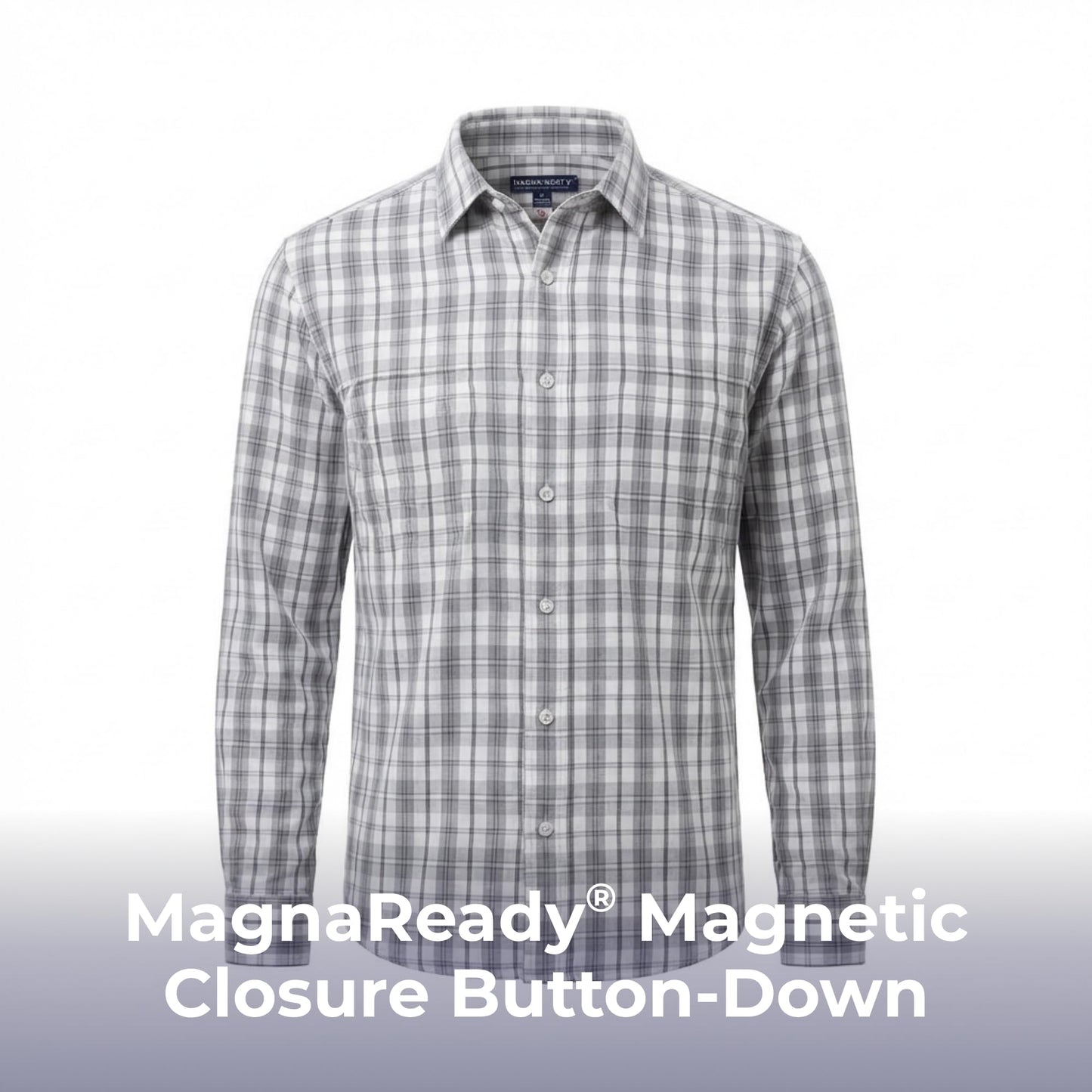 MagnaReady Magnetic Button-Down Shirt