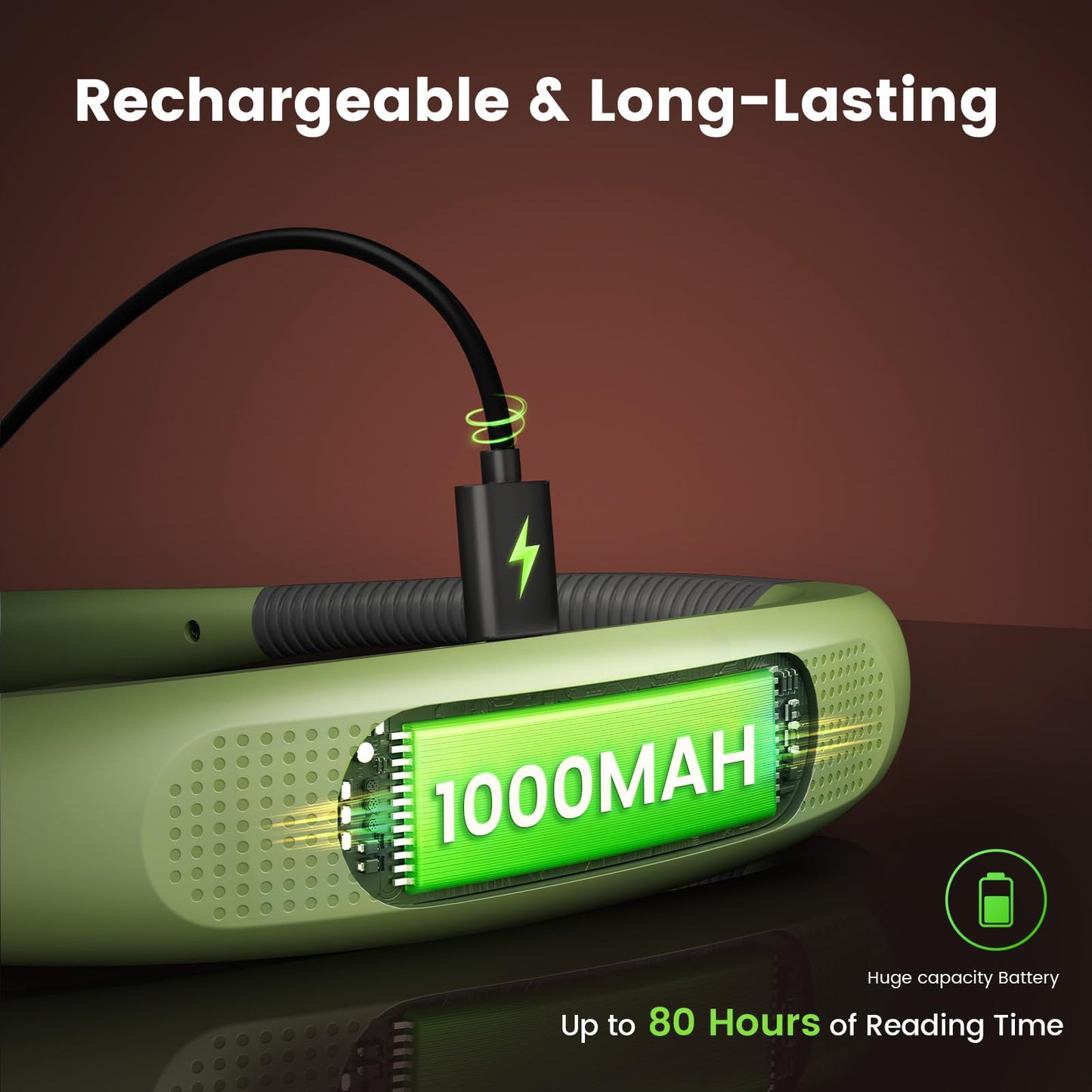 Glocusent Neck Reading Light