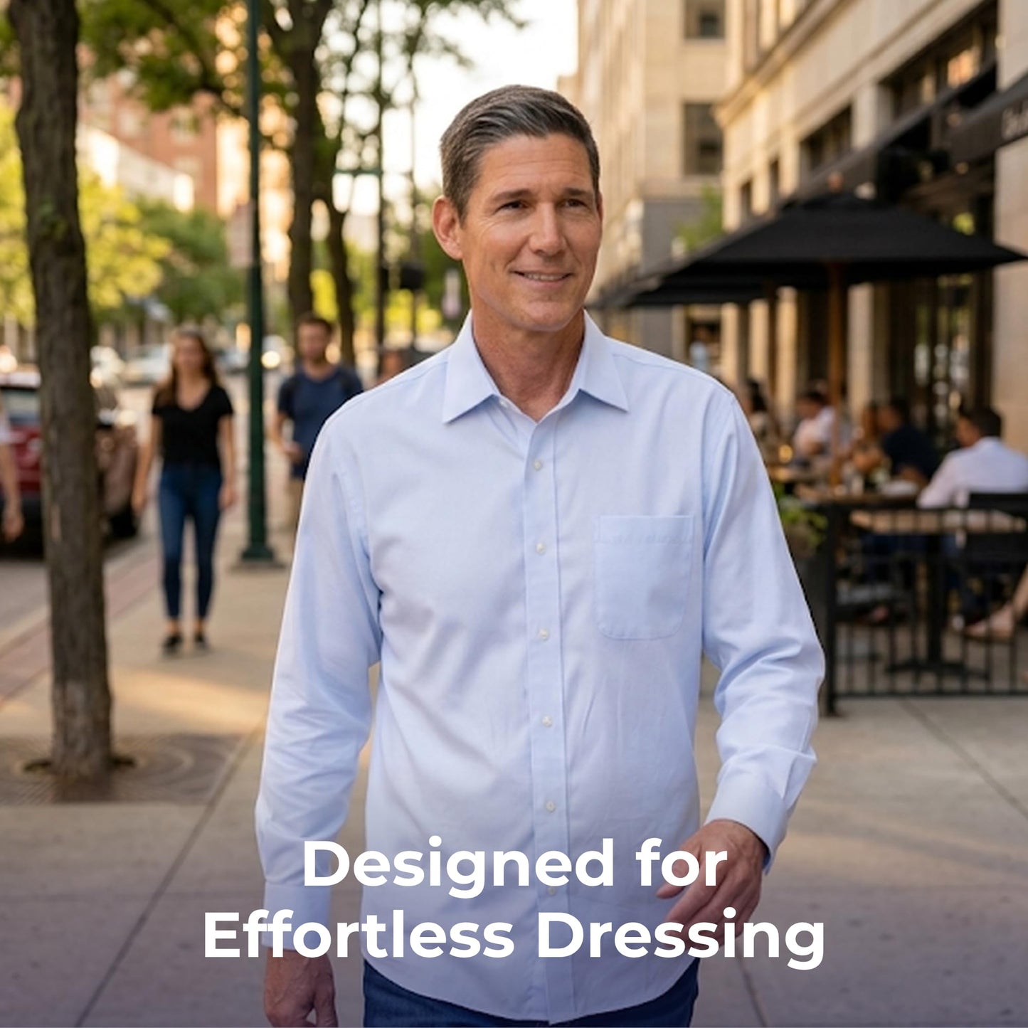 MagnaReady Magnetic Button-Down Shirt