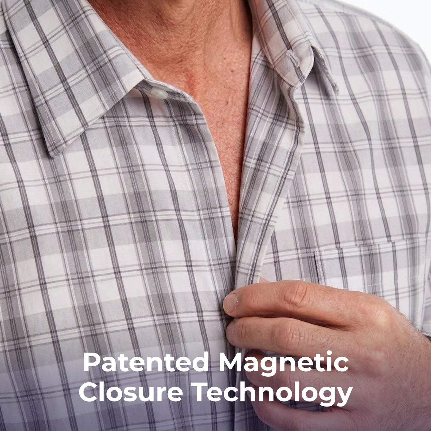 MagnaReady Magnetic Button-Down Shirt