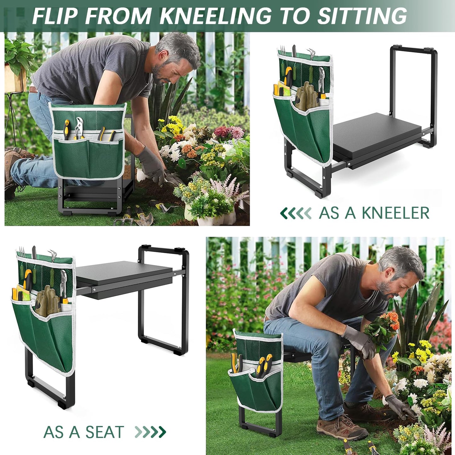 Garden Kneeler and Seat