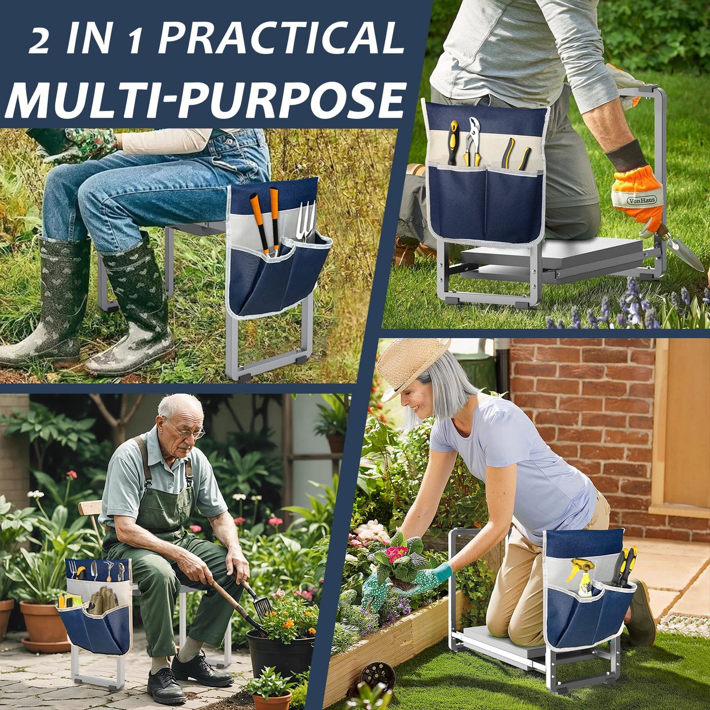 Garden Kneeler and Seat