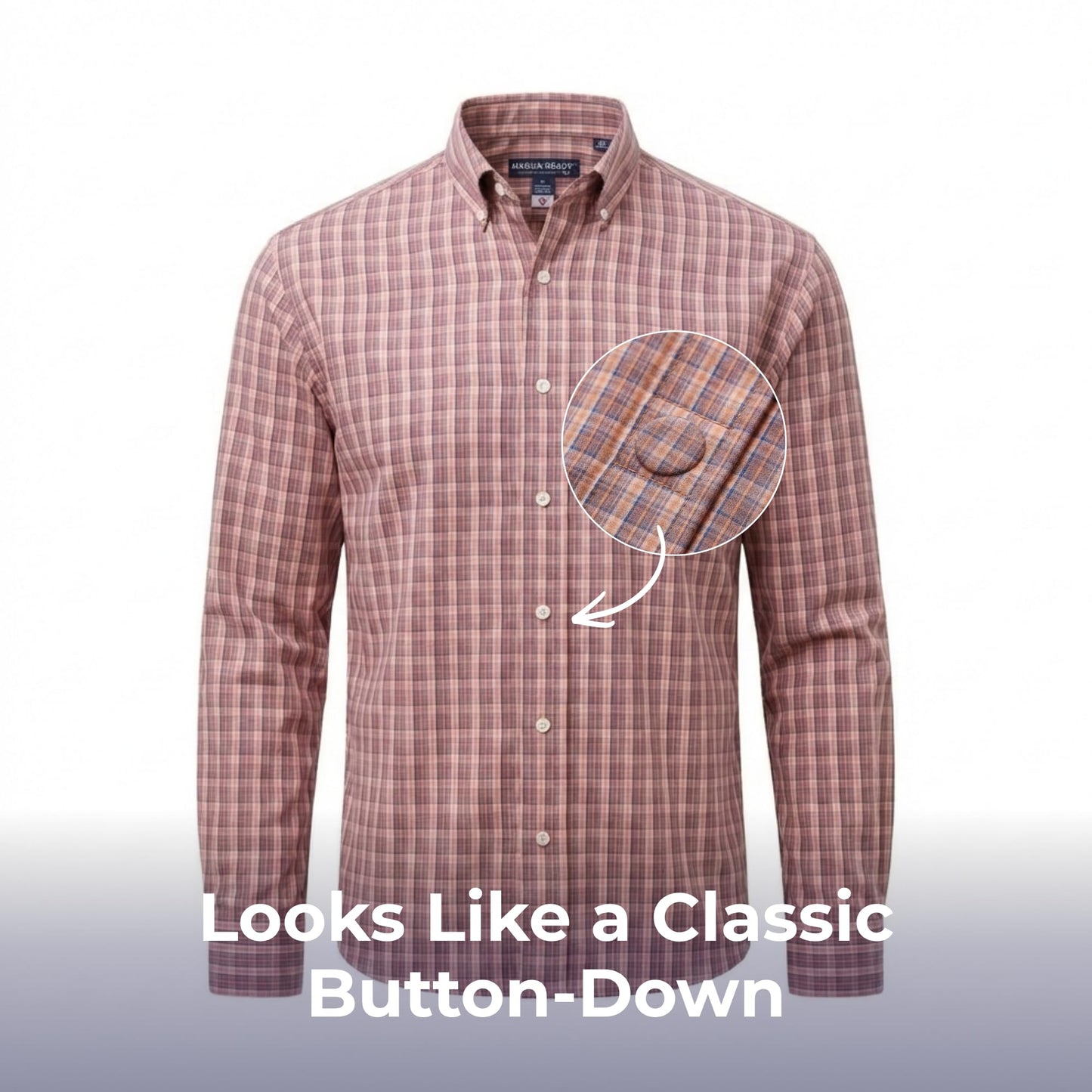 MagnaReady Magnetic Button-Down Shirt