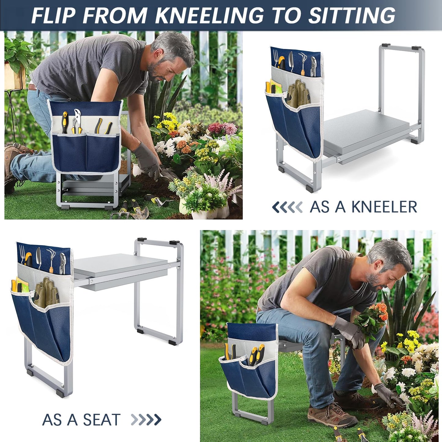 Garden Kneeler and Seat