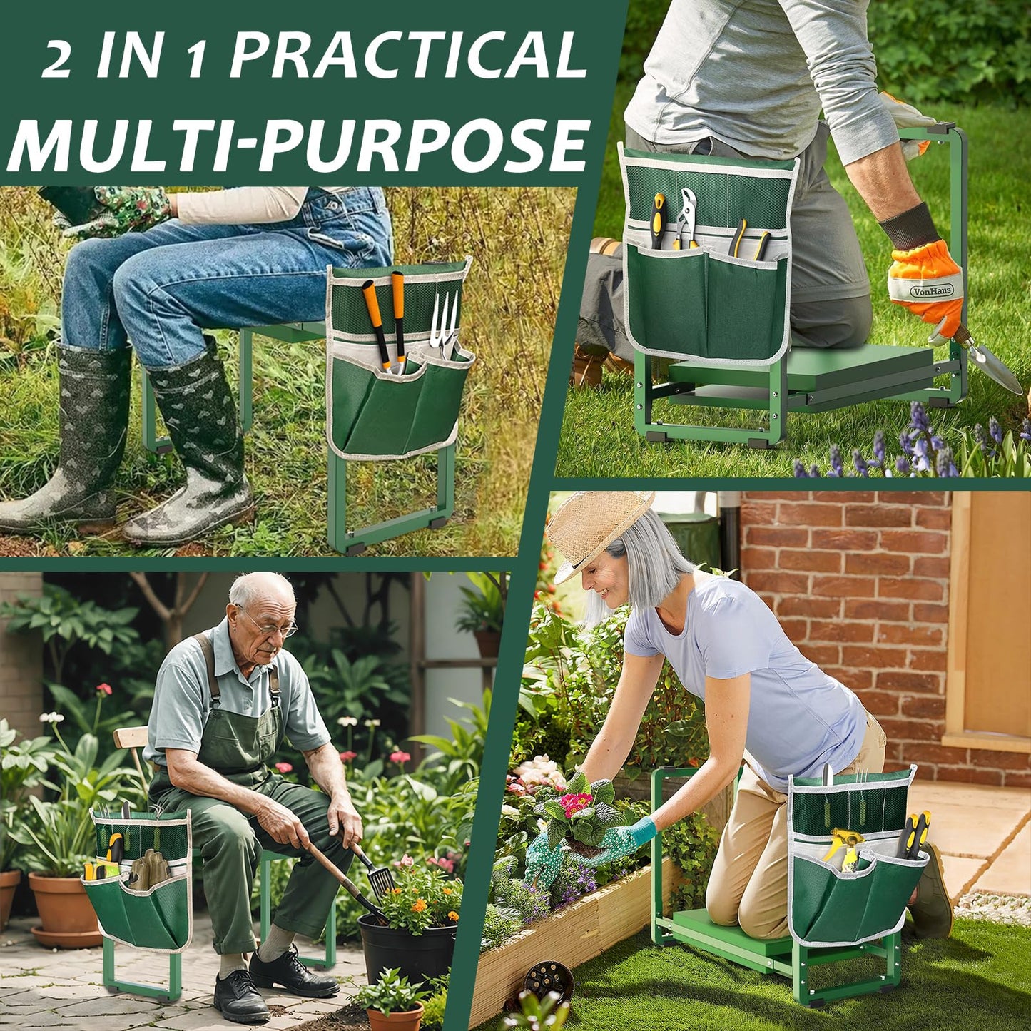 Garden Kneeler and Seat
