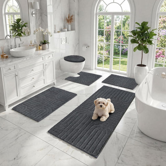 Homcomoda Bath Rug Set