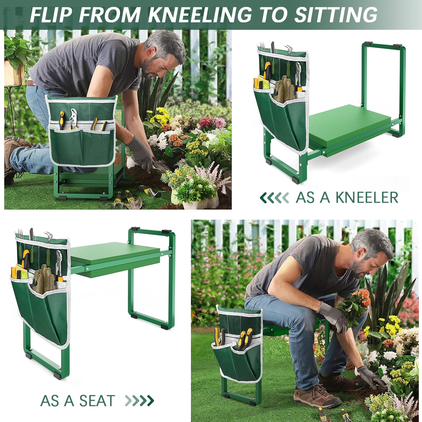 Garden Kneeler and Seat